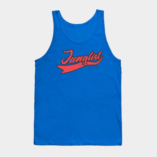 Junglist Team Red Tank Top by KORAX